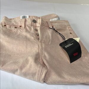 Levi's Women's Soft acid wash Pink Jeans